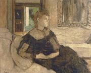 Edgar Degas Mme Theodre Gobillard Sweden oil painting artist